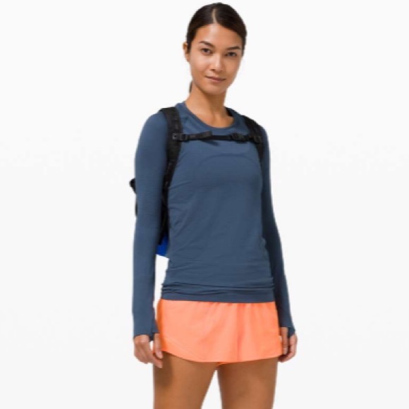 Swiftly Tech Long-Sleeve Shirt 2.0 Iron Blue - Picture 4 of 13